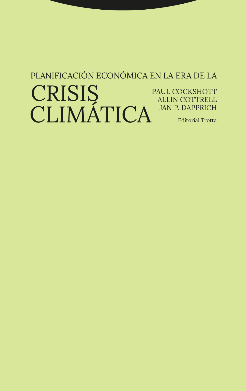 Planificación económica en la era de la crisis climática