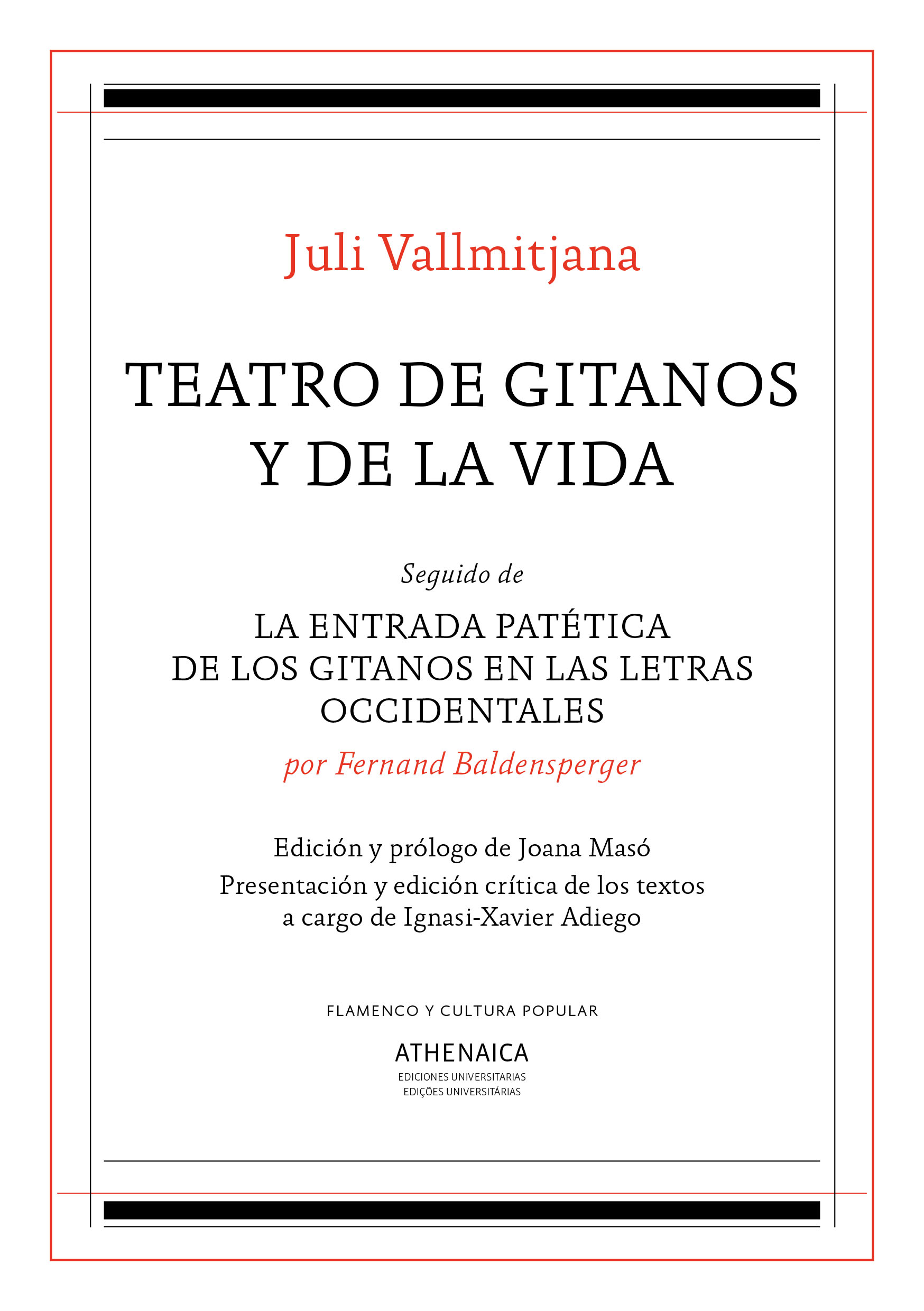 Teatro de gitanos y de la vida