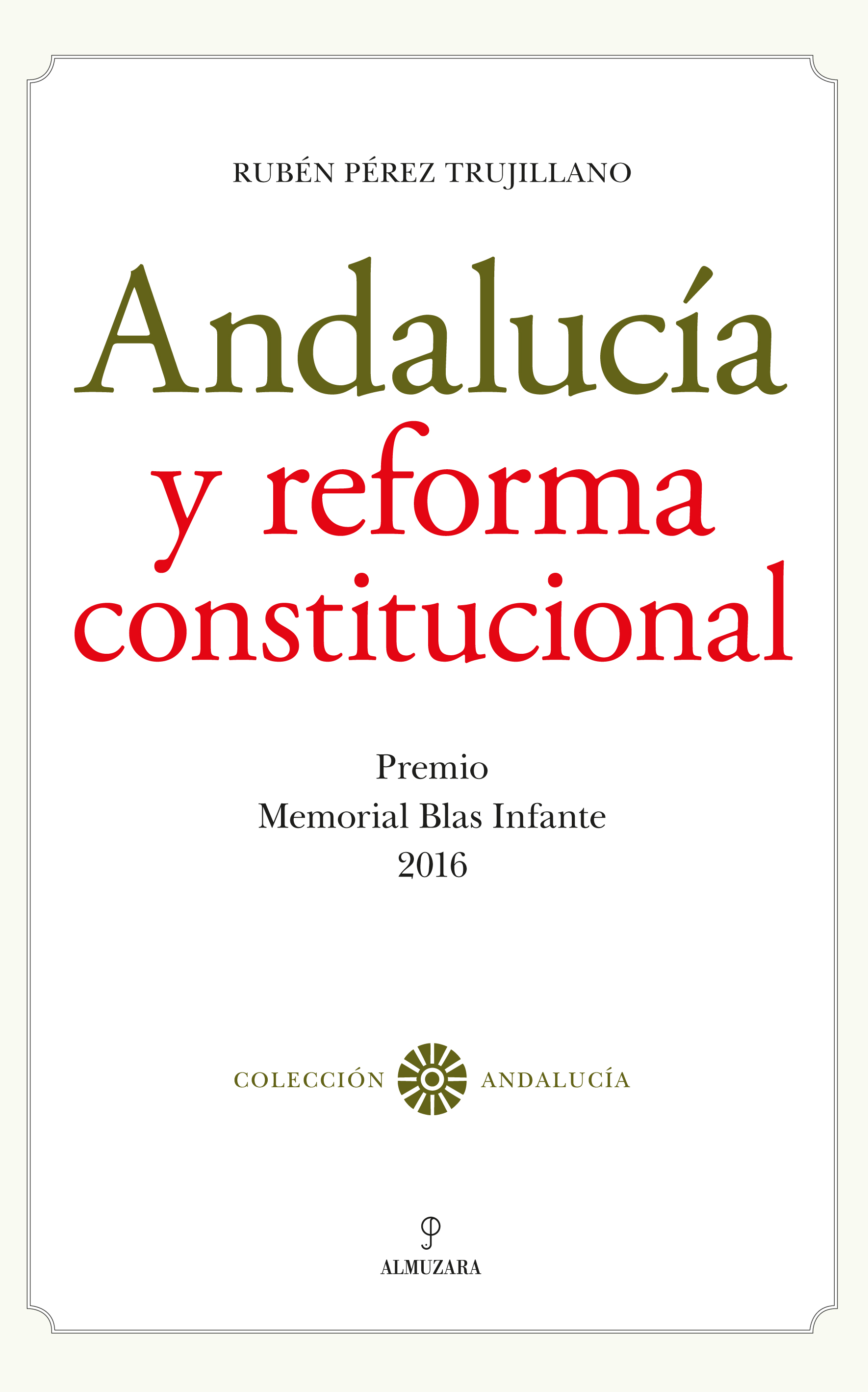 Andalucía y reforma constitucional