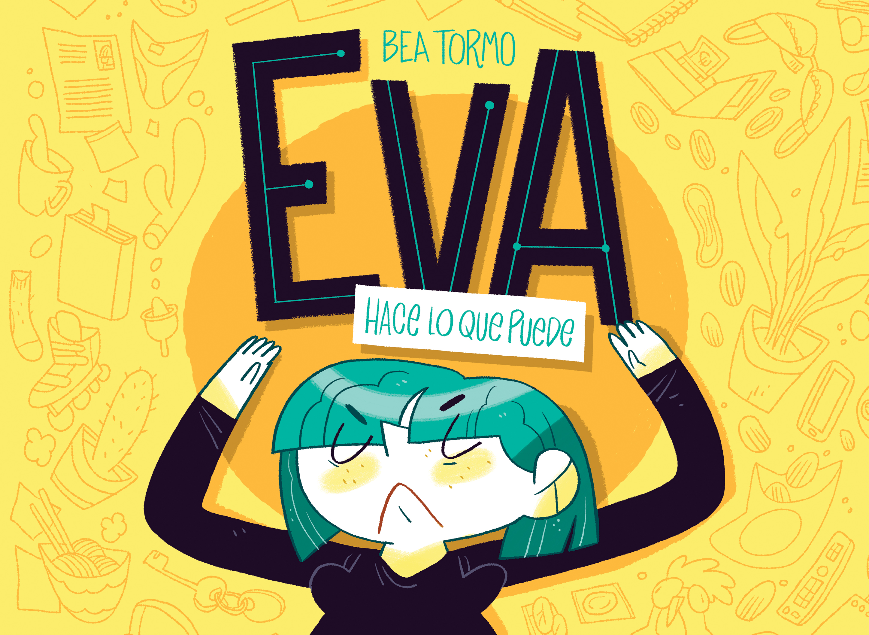 Eva hace lo que puede