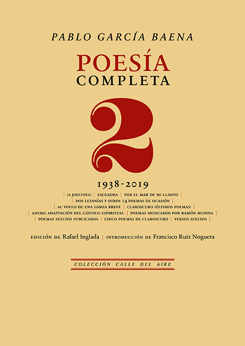 Poesía completa, 2