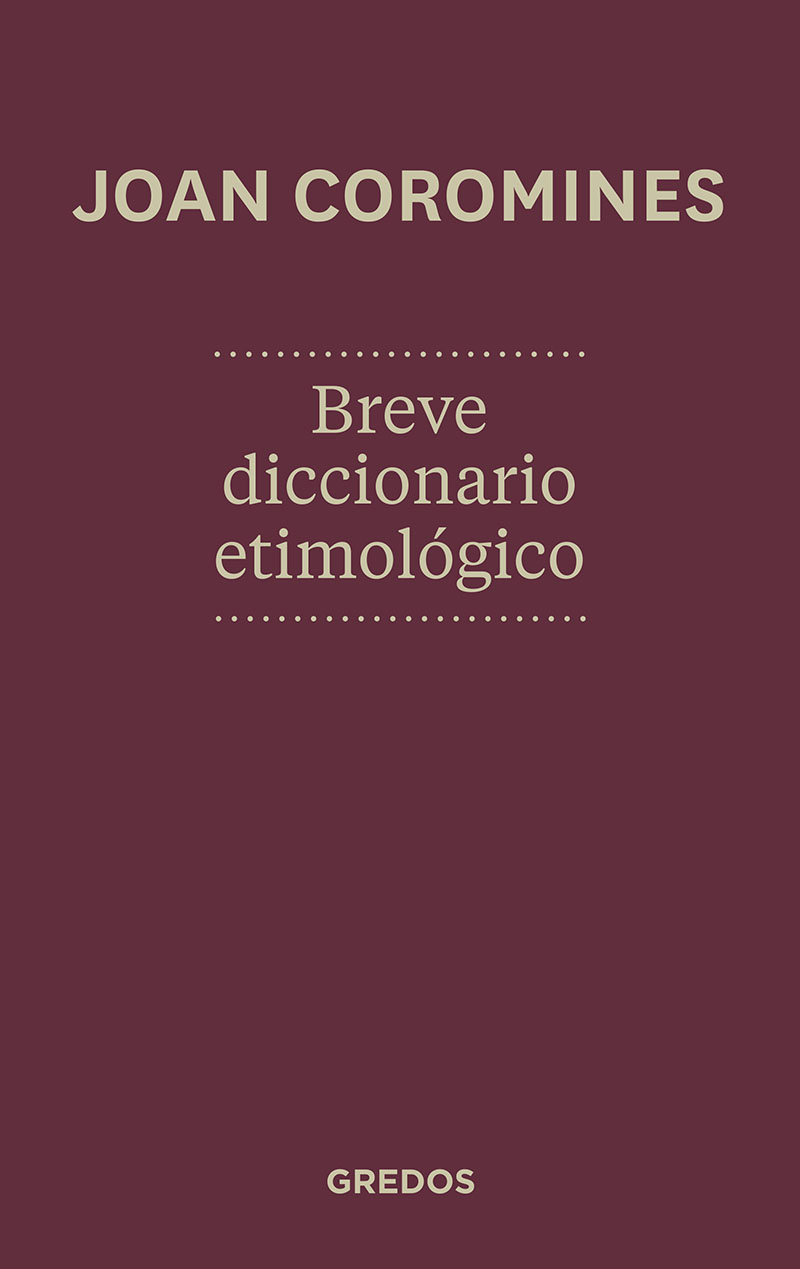 Breve diccionario etimologico