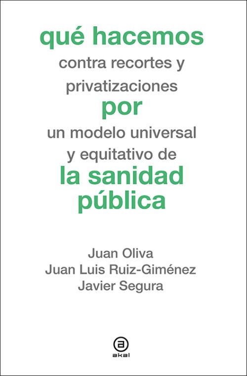 Qué hacemos por la sanidad pública