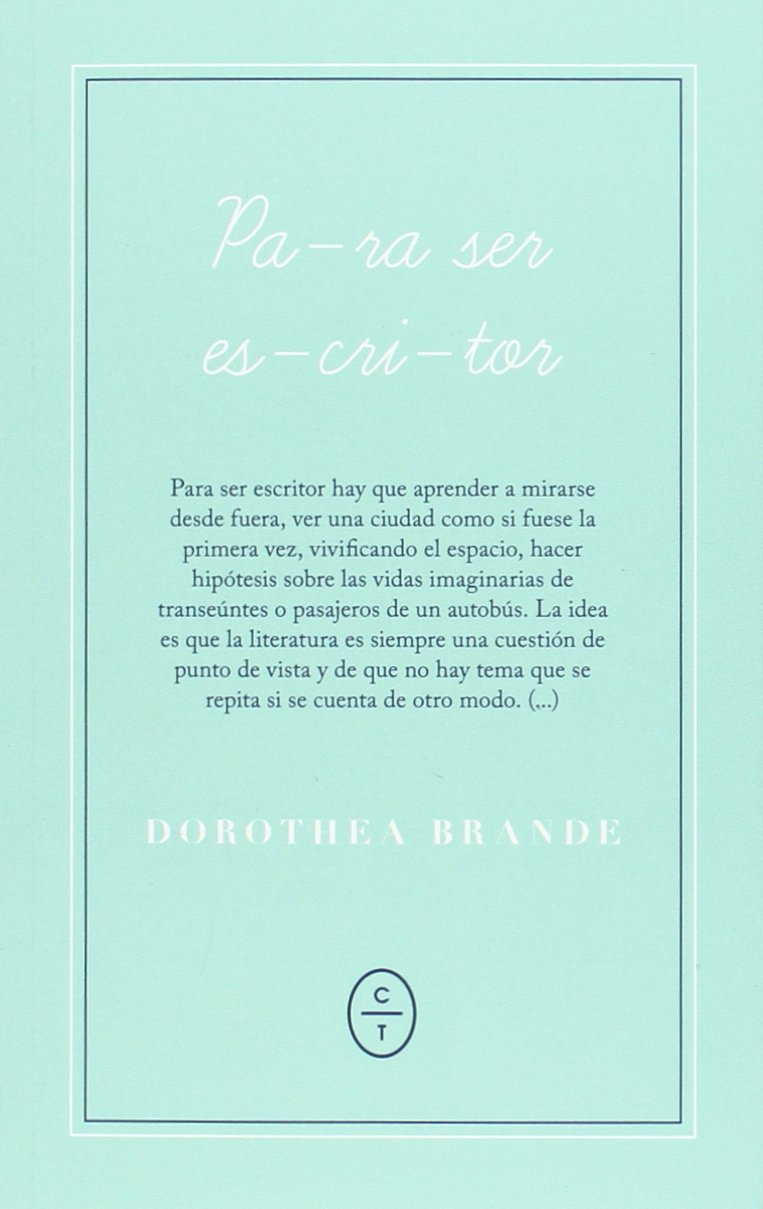 Para ser escritor