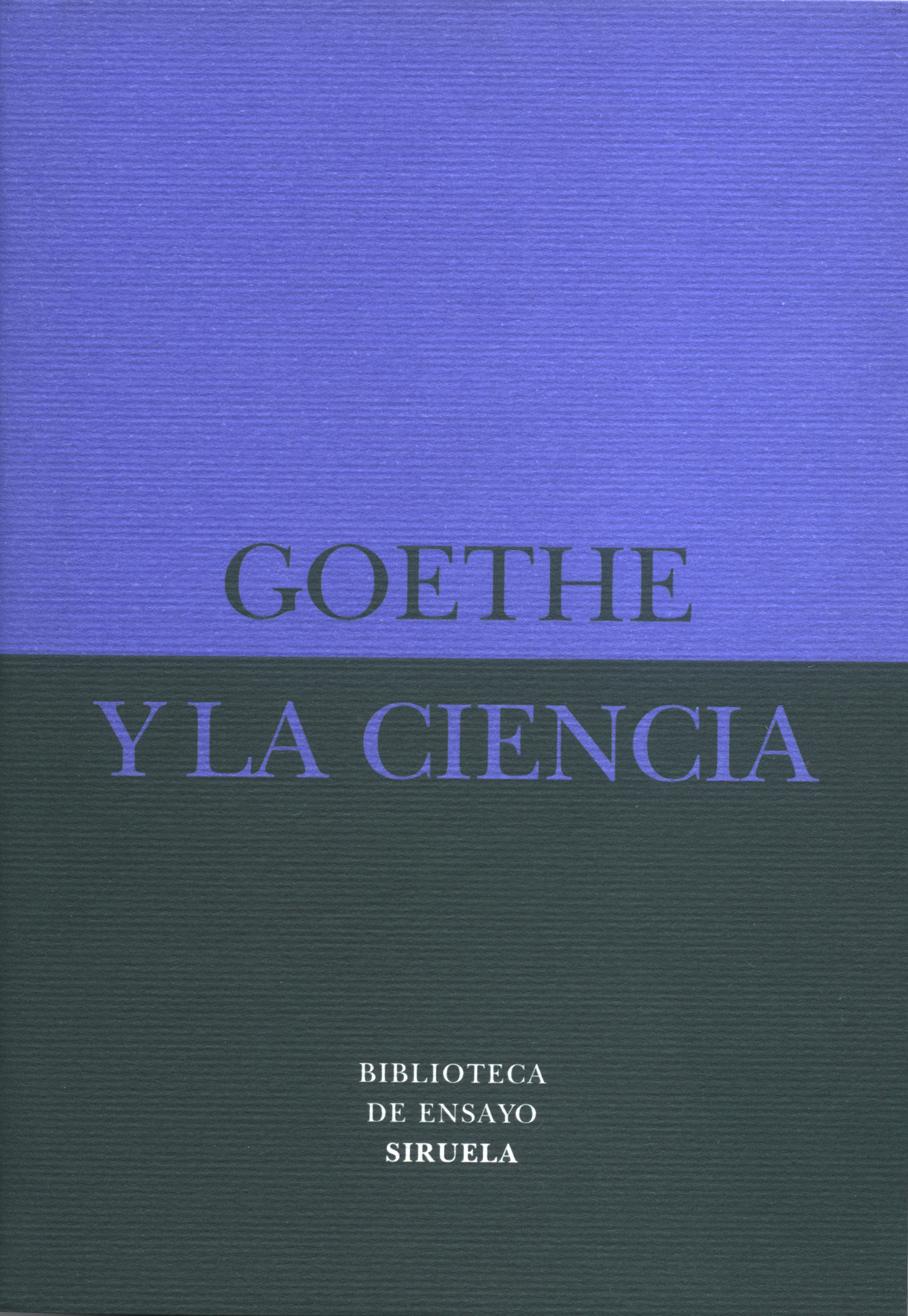 Goethe y la ciencia
