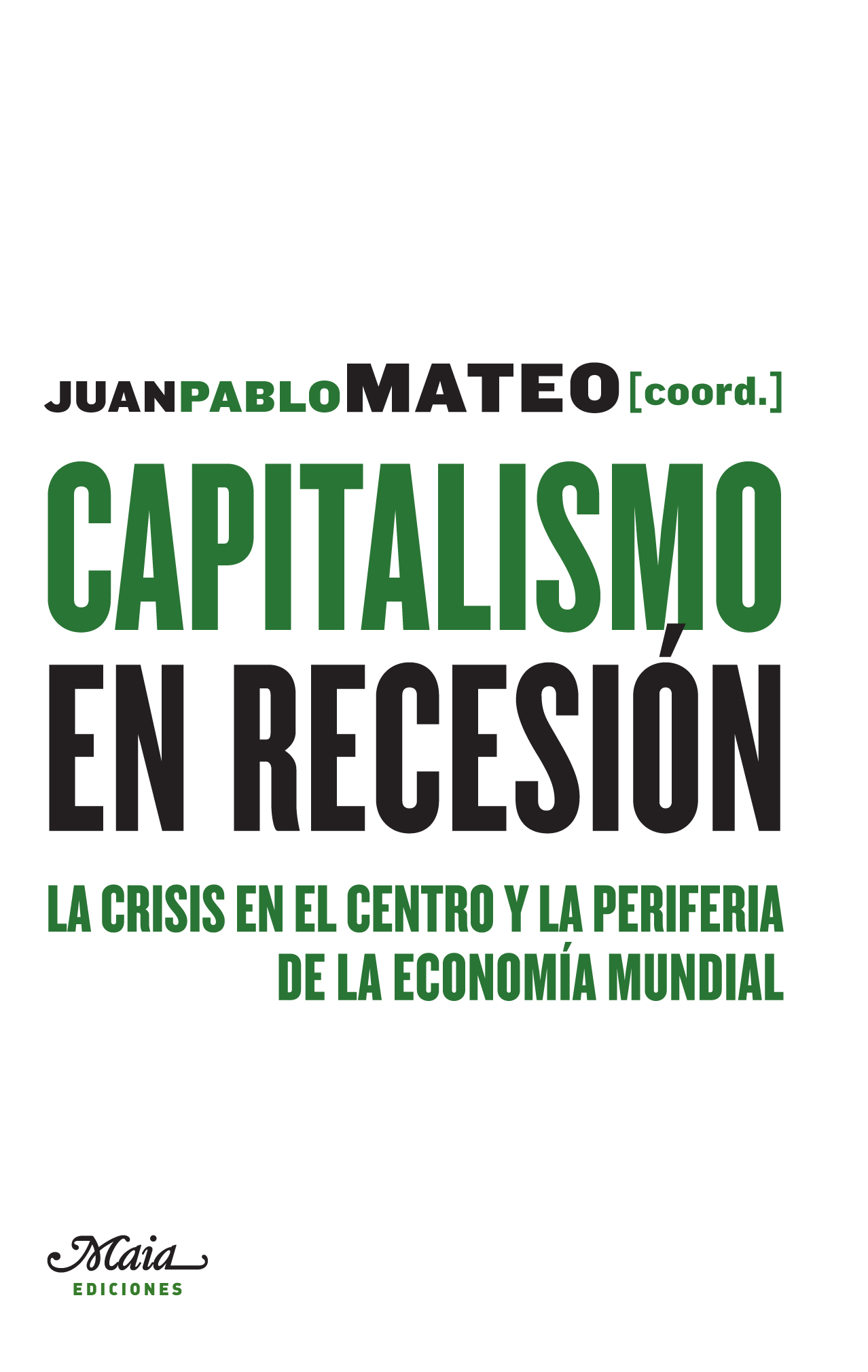 Capitalismo en recesión