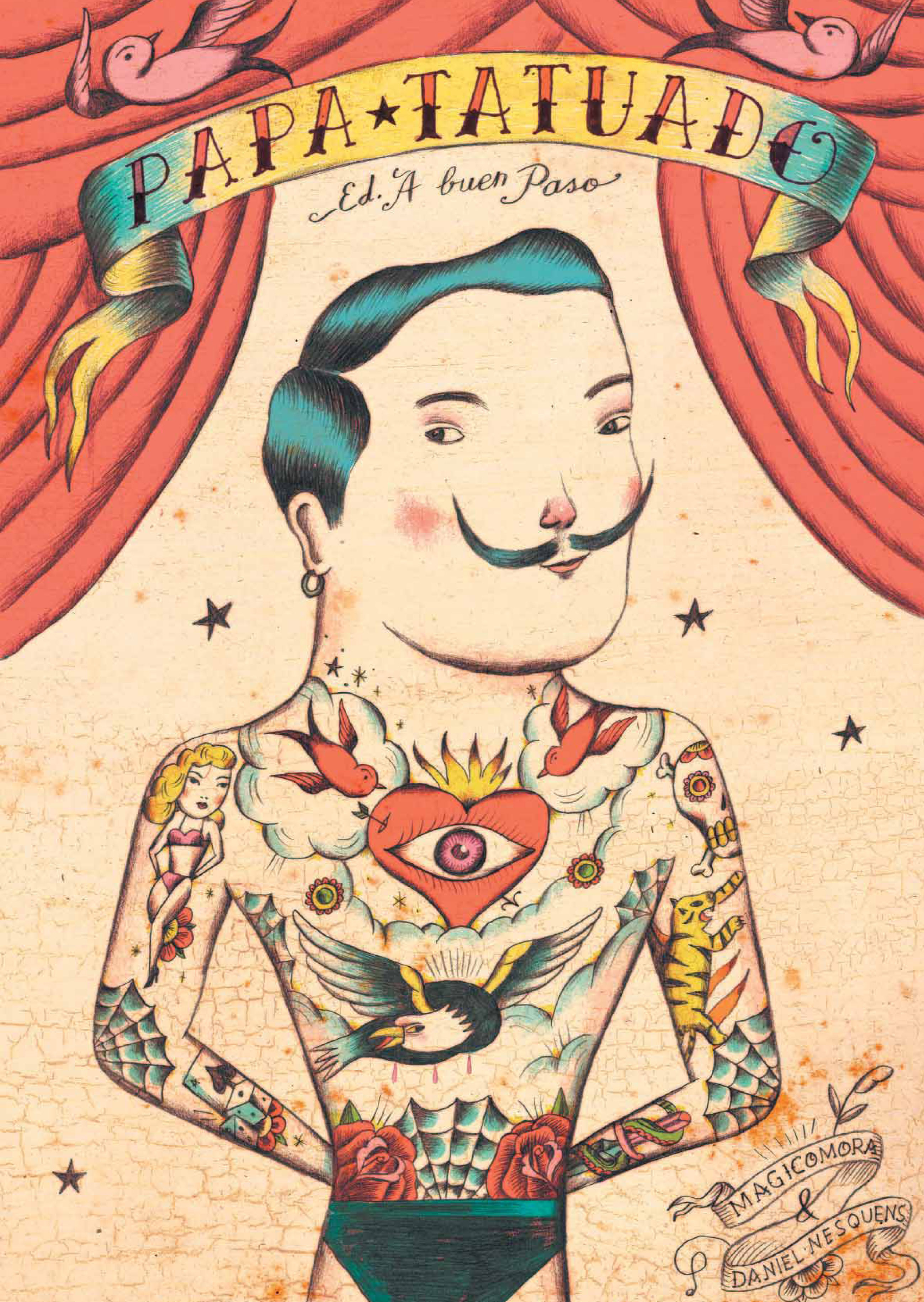 Papá tatuado