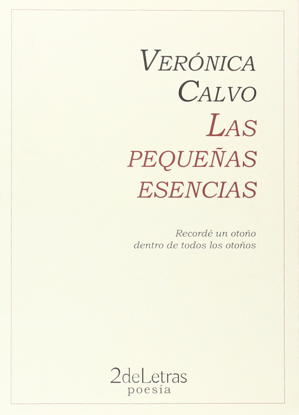 Las pequeñas esencias