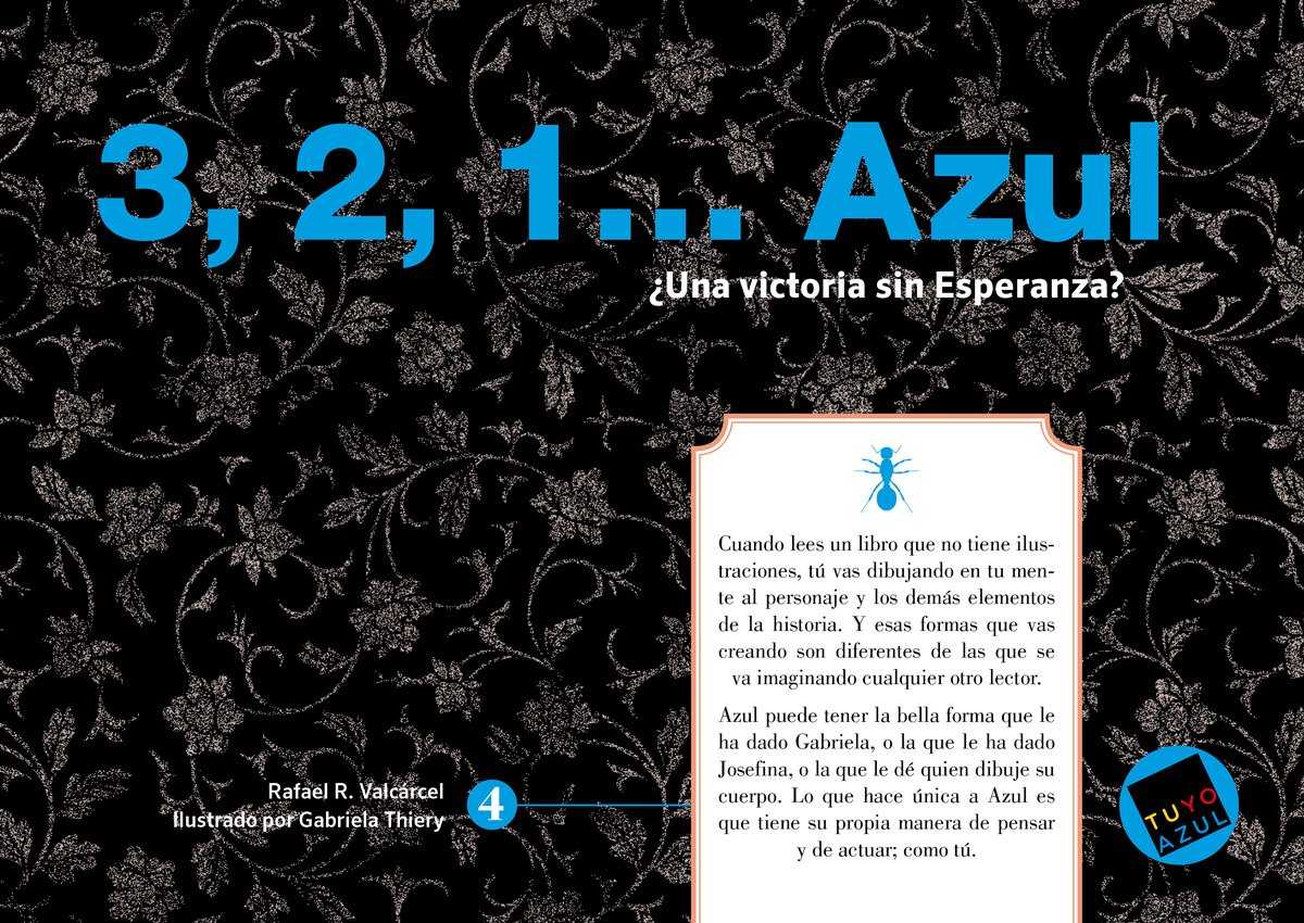 3, 2, 1…  ¿una victoria sin esperanza? Azul (serie Azul 4 de 8)