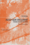 Algo que declarar