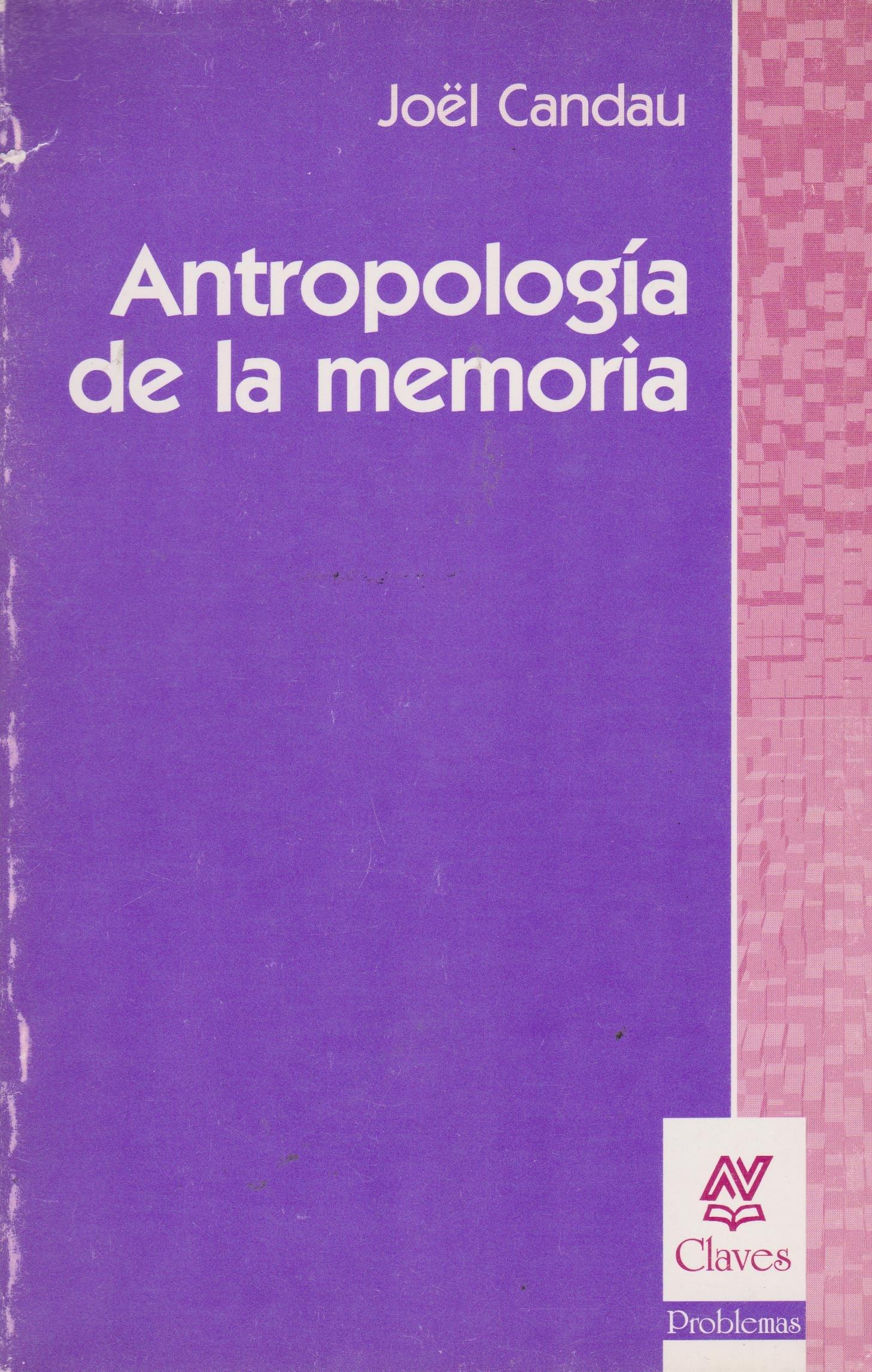 Antropologia de la Memoria.