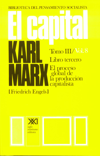 El capital. Tomo III/Vol. 8